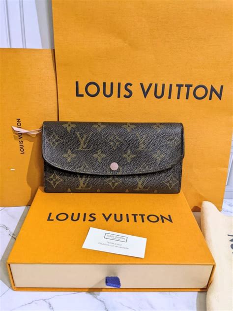 lv emilie wallet serial number|Lv emilie wallet review.